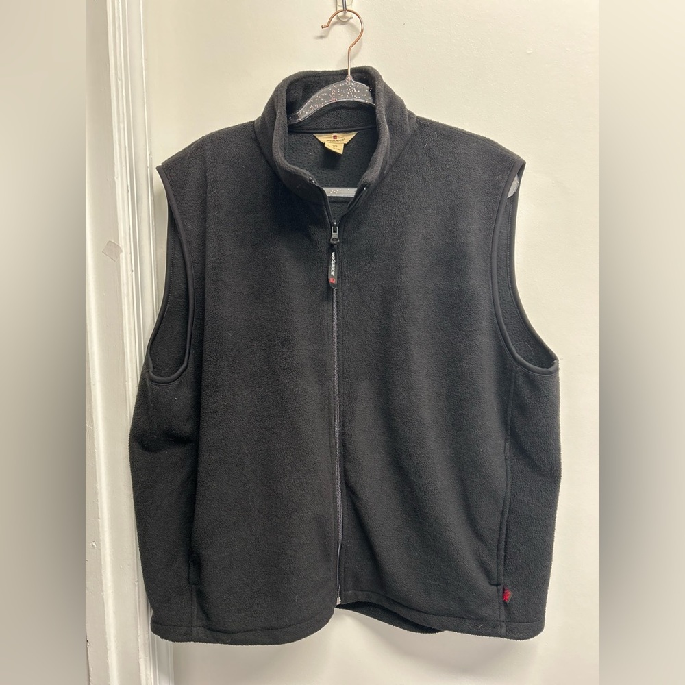 Woolrich Charcoal Fleece Vest